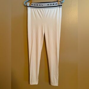 Koral activewear 
Size L
Off-white